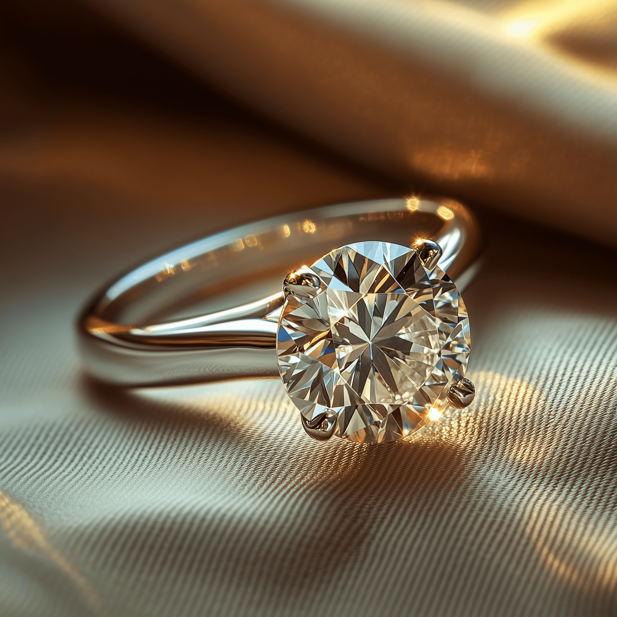 Elegant diamond ring